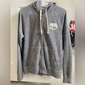 Grey Roots Zip Up
